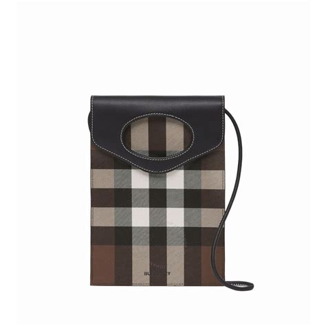 Burberry phone case with strap